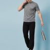 CHKOKKO Men's Polyester Regular Fit