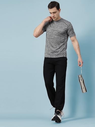 CHKOKKO Men's Polyester Regular Fit