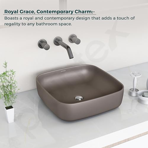 Plantex Platinum Ceramic Tabletop Square