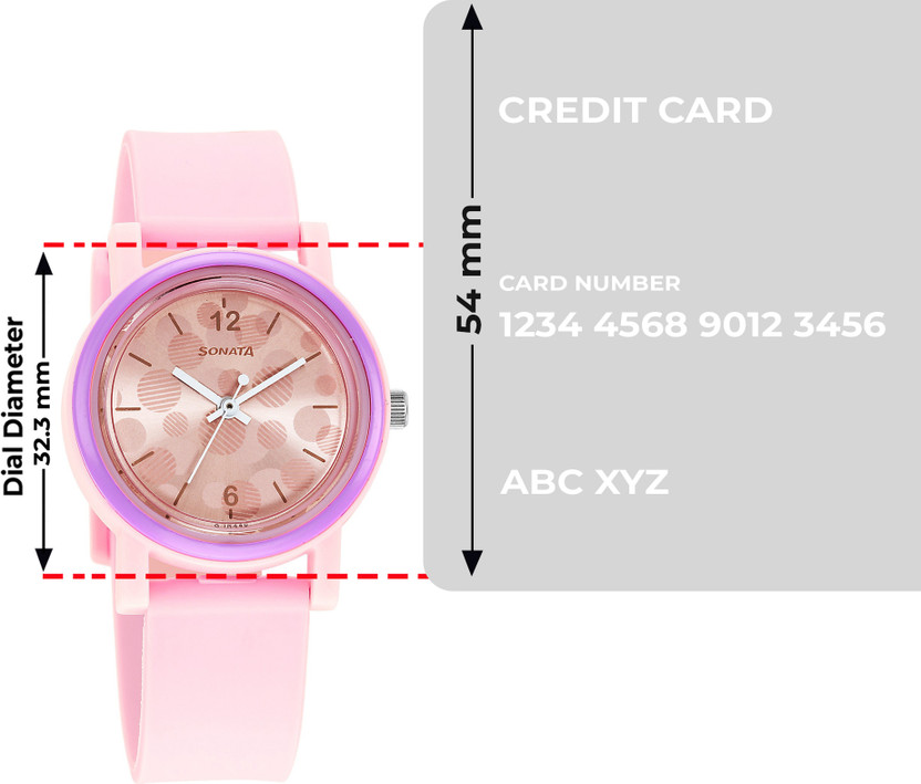 SONATA SPLASH 3.0 Analog Watch - For Women 87038PP12W - Image 5