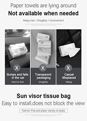 Detachi Car Tissue Holder, Sun