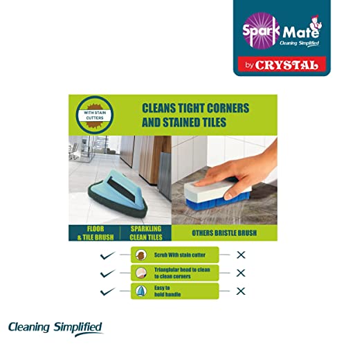 Sparkmate by Crystal Pack of 2 Brush (Floor & Tile + Iron Cloth) - Image 2