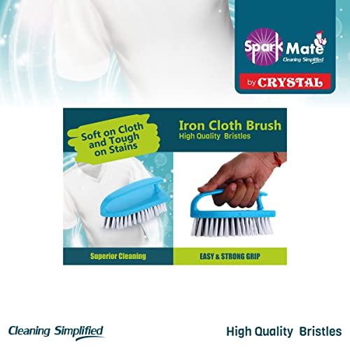 Sparkmate by Crystal Pack of 2 Brush (Floor & Tile + Iron Cloth) - Image 5