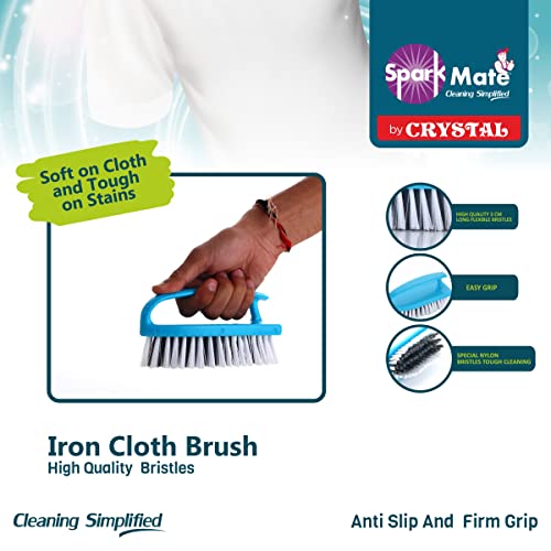 Sparkmate by Crystal Pack of 2 Brush (Floor & Tile + Iron Cloth) - Image 6