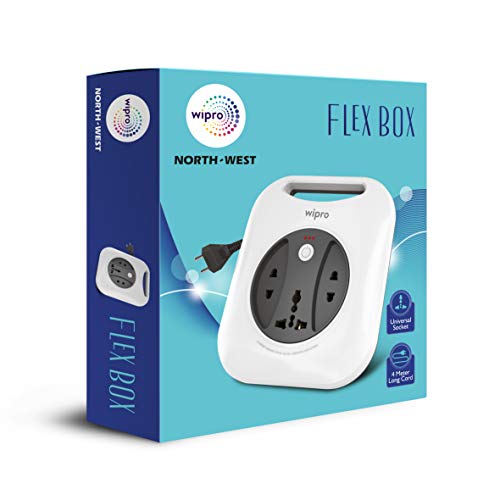 Wipro Flex Box Extension Cord