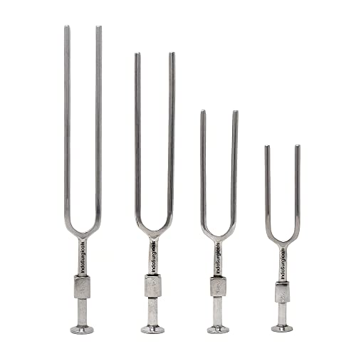 IS IndoSurgicals Tuning Fork (Set of 128, 256, 512 & 1024 Hz) - Image 2