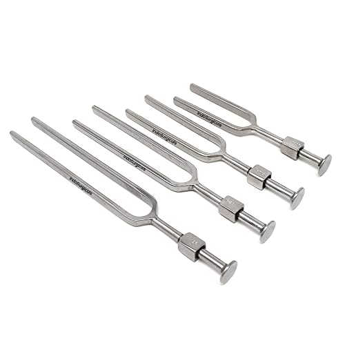 IS IndoSurgicals Tuning Fork (Set of 128, 256, 512 & 1024 Hz) - Image 3