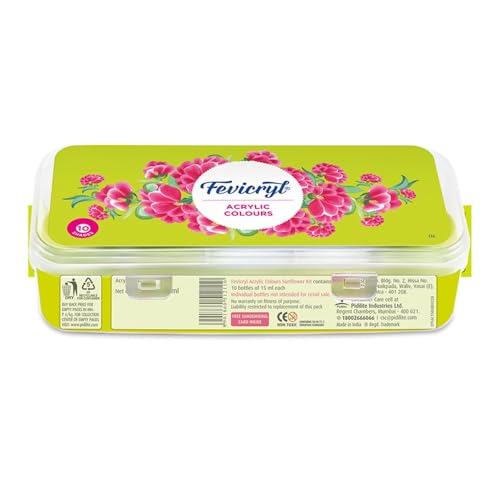 Fevicryl Acrylic Colours Sunflower Kit
