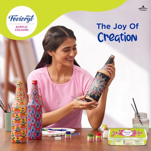 Fevicryl Acrylic Colours Sunflower Kit