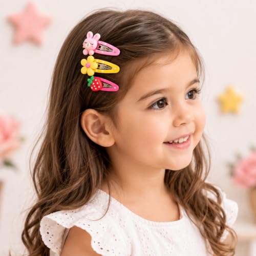 Multicolor Tic-Tac Hair Clip