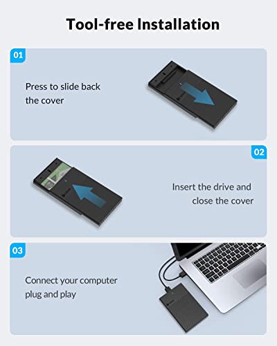 Cablet 2.5 Inch SATA USB