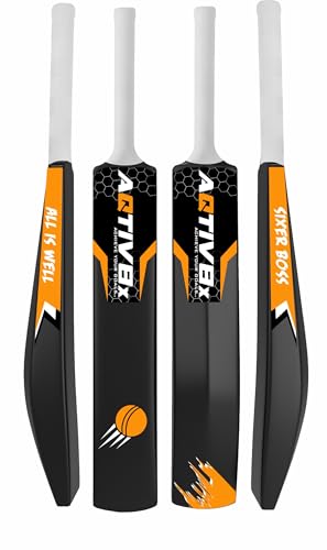 Plastic Bat, Hard Plastic Cricket