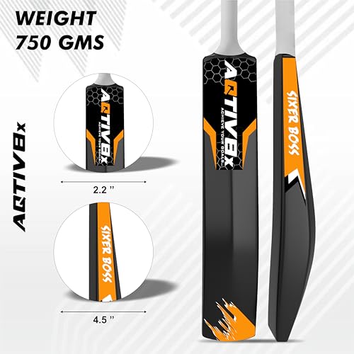 Plastic Bat, Hard Plastic Cricket