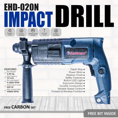 Eastman Electric Hammer Drill Box