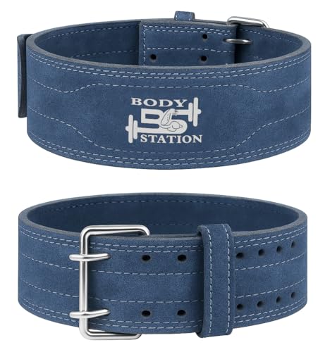 Suede Leather Weightlifting Belt –