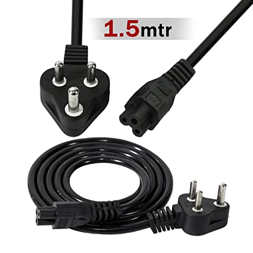 Storite 1.5M 3 Pin Laptop Power Adapter Cable, Black - Image 3