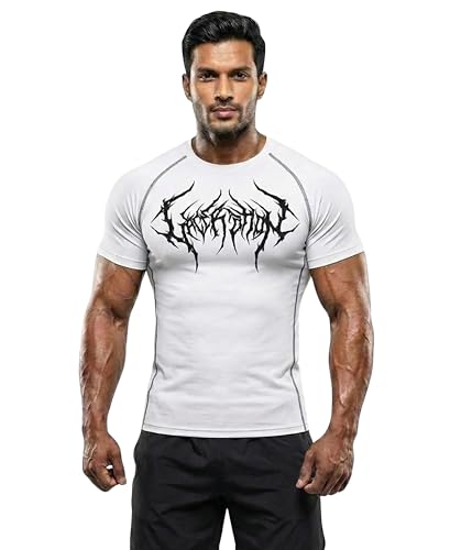 BULLAR Men's Polyester Blend Compression