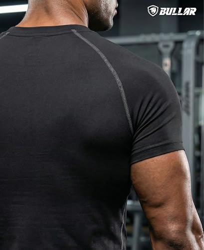 BULLAR Men's Polyester Blend Compression