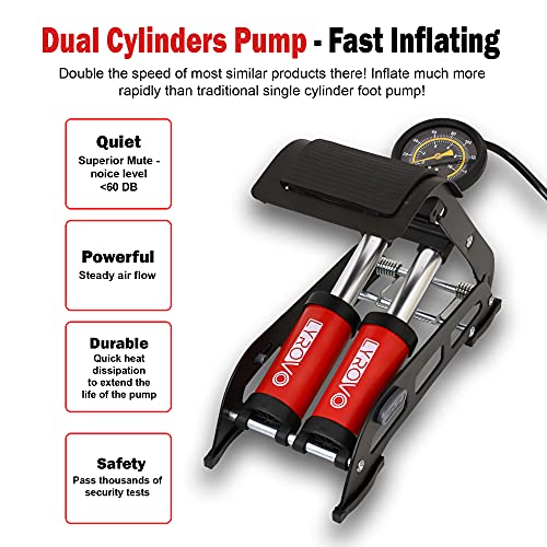 Lyrovo 160 PSI Double Cylinder