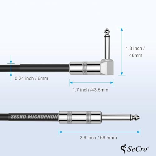 SeCro Guitar Cable - 6ft