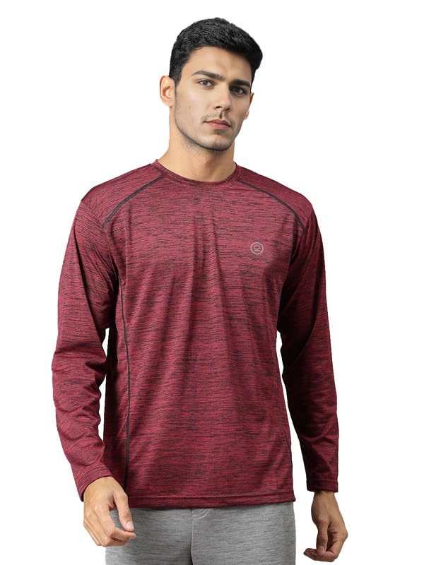 CHKOKKO Men's Round Neck Full