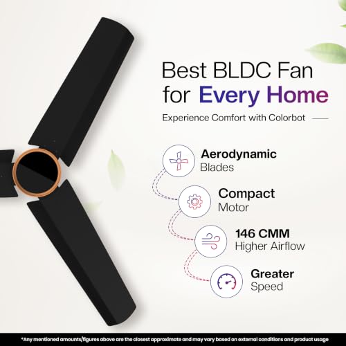 Colorbot Prizma BLDC Ceiling Fans