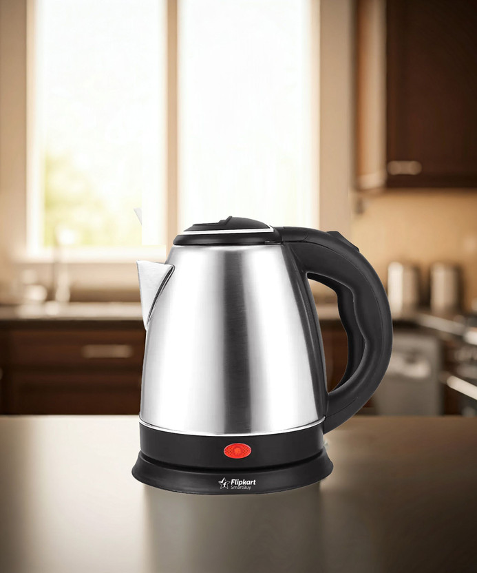 Flipkart SmartBuy Prime Electric Kettle (1.8 L, Silver) - Image 4