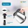 Flipkart SmartBuy Prime Electric Kettle (1.8 L, Silver) - Image 5