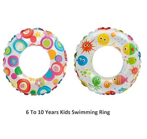 Swim Ring Tube, Multi Color, 24 inch, 6-10 Years - Image 2