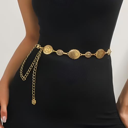 SYGA Women's Metal Waist Chain