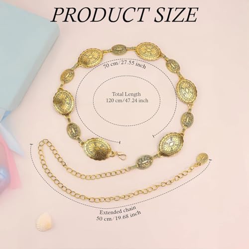 SYGA Women's Metal Waist Chain