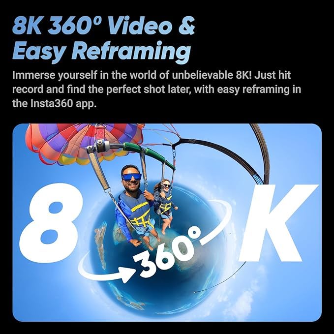 insta360 X4 Motorcycle Bundle- 8K