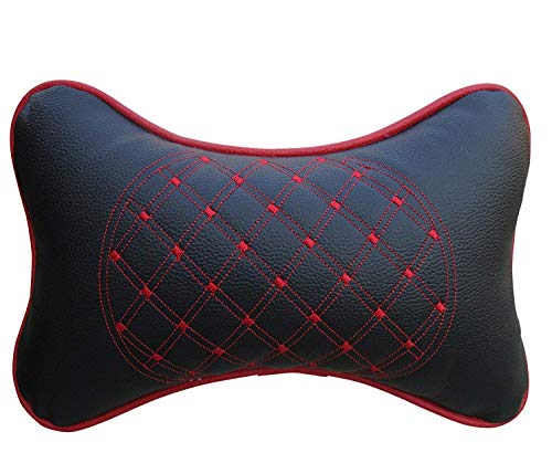 DETACHI Faux Leather Car Neck