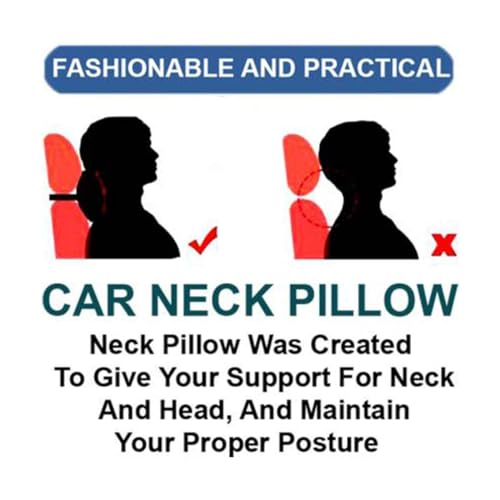 DETACHI Faux Leather Car Neck