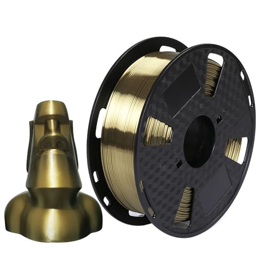 Silk Antique Gold PLA Filament 1KG 1.75mm 3D Printer Filament Shiny Metallic PLA FDM 3D Printing Materials Metal Color Antique Brass Bronze