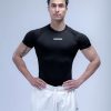 COITONIC Men's Half Sleeve Compression