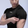 COITONIC Men's Half Sleeve Compression