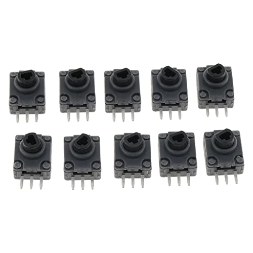 MERISHOPP® 10pcs Black PVC LT