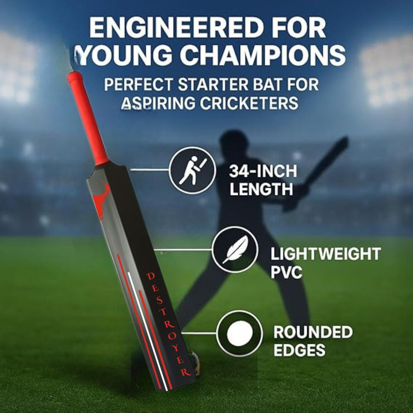 Pascal DESTROYER Plastic Bat Full
