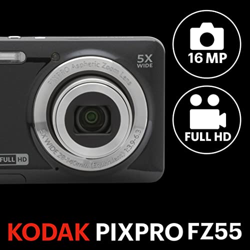 Kodak PIXPRO Friendly Zoom FZ55-BK