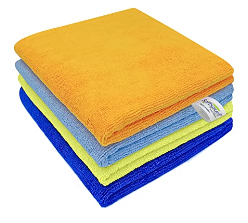 SOFTSPUN Microfiber Cleaning Cloths, 4pcs