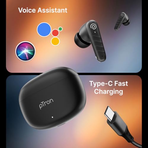 pTron Bassbuds Spark in-Ear TWS