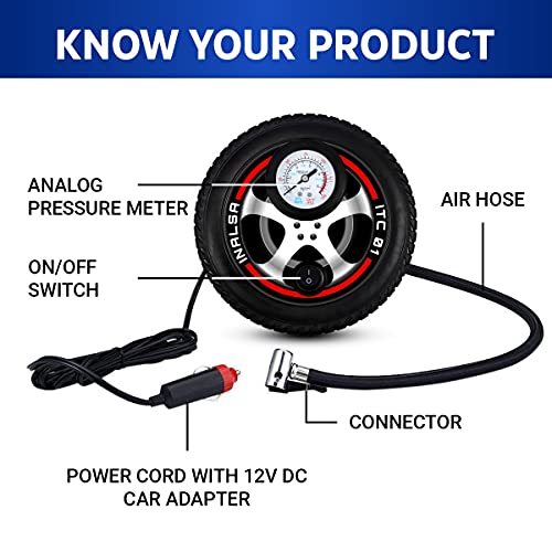 INALSA Tyre Inflator ITC 01