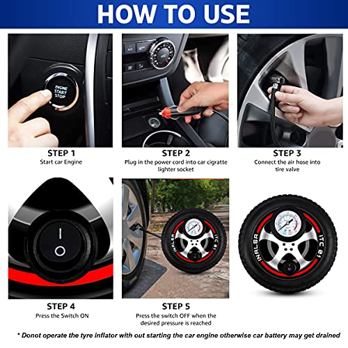 INALSA Tyre Inflator ITC 01
