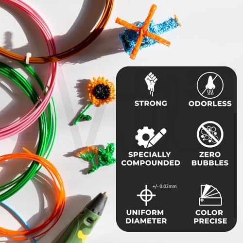 NFIL3D 6pcs Multicolor Filament