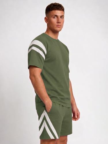 CHKOKKO Men’s Co-Ord Set Premium