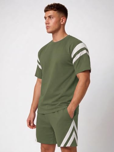 CHKOKKO Men’s Co-Ord Set Premium