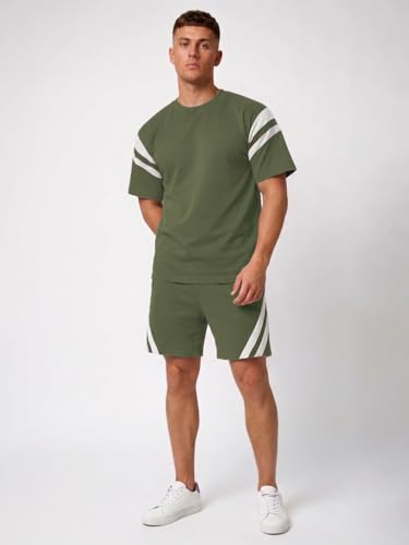 CHKOKKO Men’s Co-Ord Set Premium