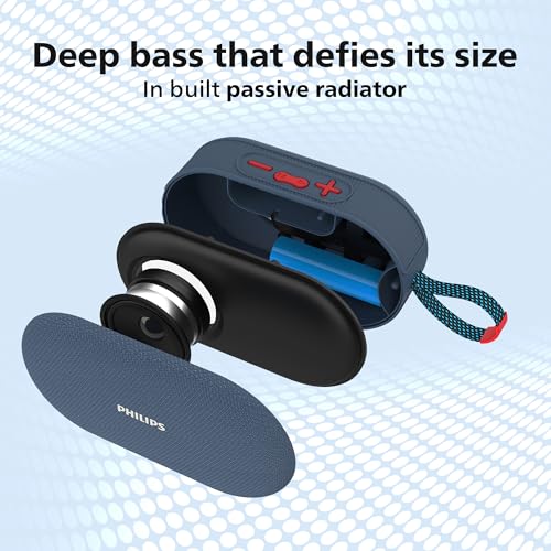 PHILIPS Audio TAS1400BL Wireless Bluetooth