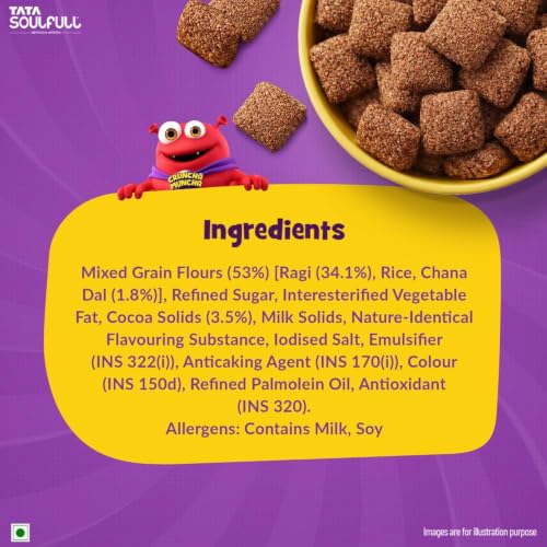 Tata Soulfull Ragi Bites Chocos Fills Breakfast Cereal, No Maida, 250g - Image 4